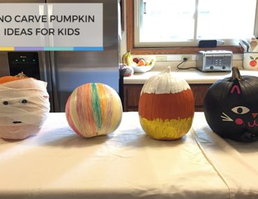 decorate pumpkins for kids