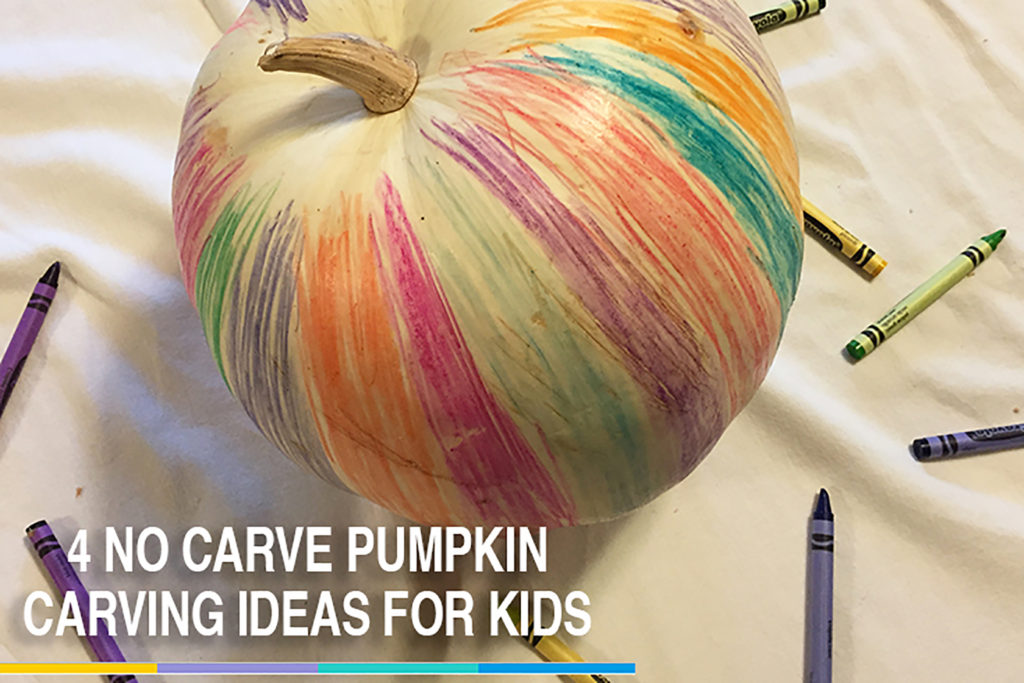 decorate pumpkins with kids