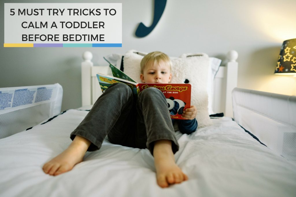 calm a toddler for easier bedtime